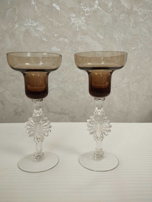 Виниажные подсвечники "Бокал"