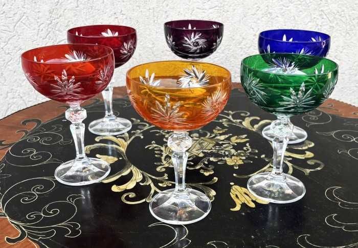 Regal set-6 pahare cristal Nachtmann-gama de lux-multicolore-Germania