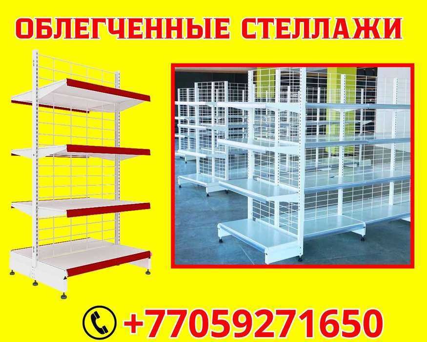 Металлический стеллаж сборный, торговые стеллажи, мебель asto