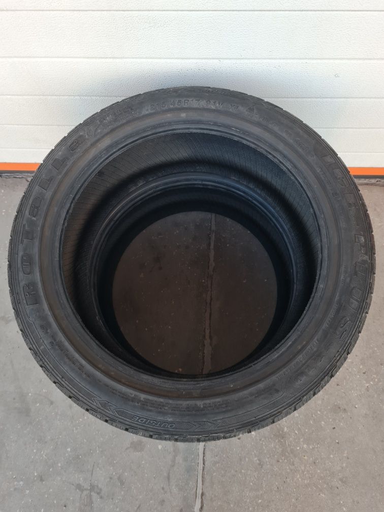 Зимни гуми 2 броя ROTALLA IcePlus 215 45 R17 дот 2910