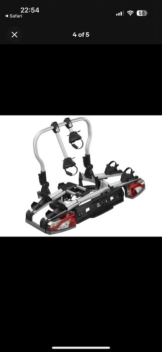 Suport 2 biciclete original Mercedes pentru cui