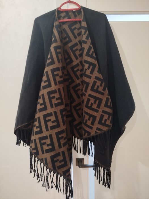 Женское пальто пончо тренч