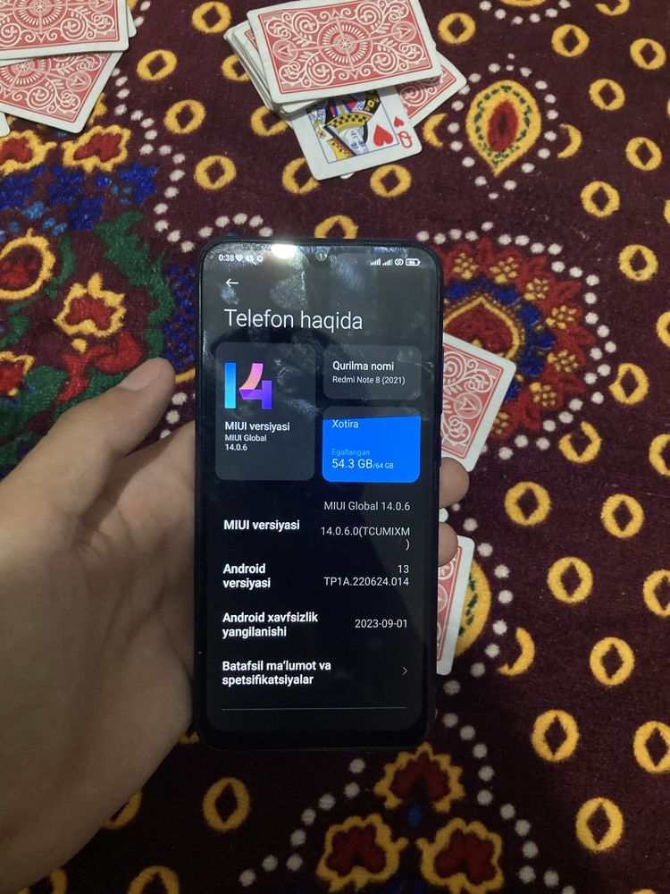 Redmi Note 8 64.4