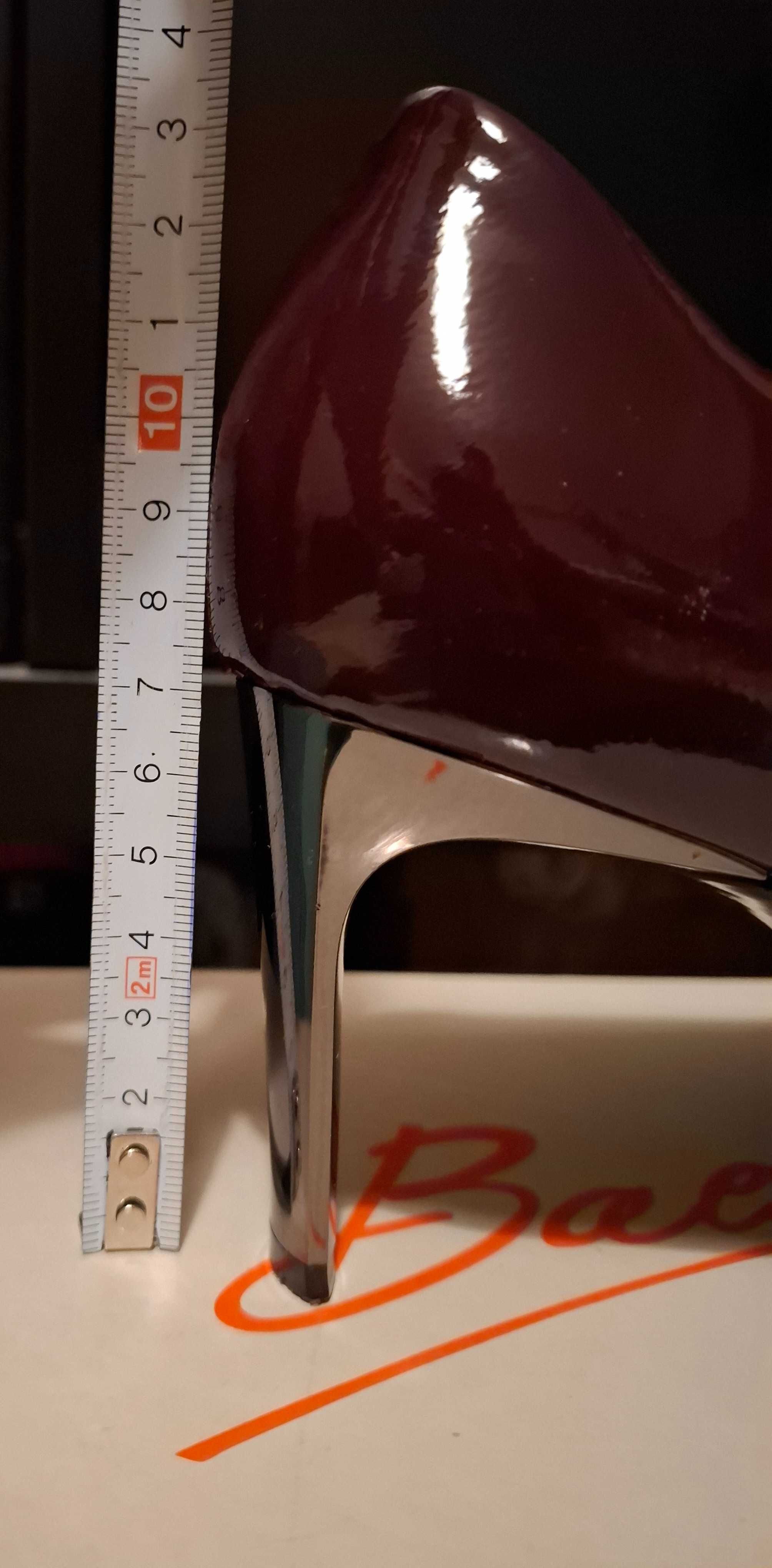 Pantofi bijuterie Hogl piele lacuita