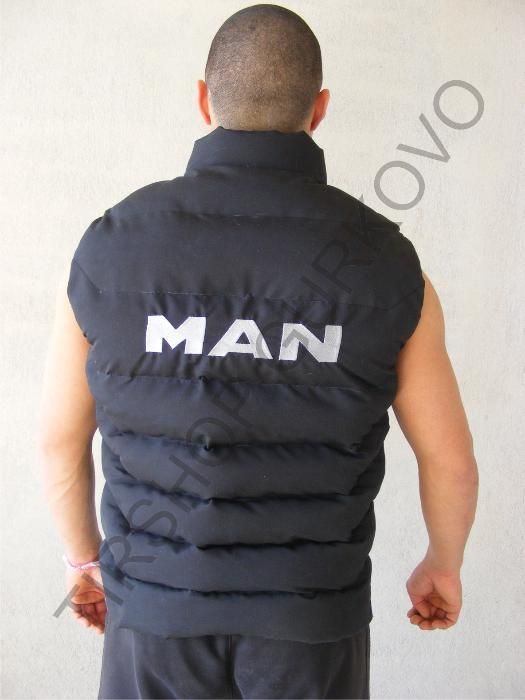 Мъжки Елек С Бродирано Лого Mercedes,Scania,MAN,DAF,Volvo,Iveco