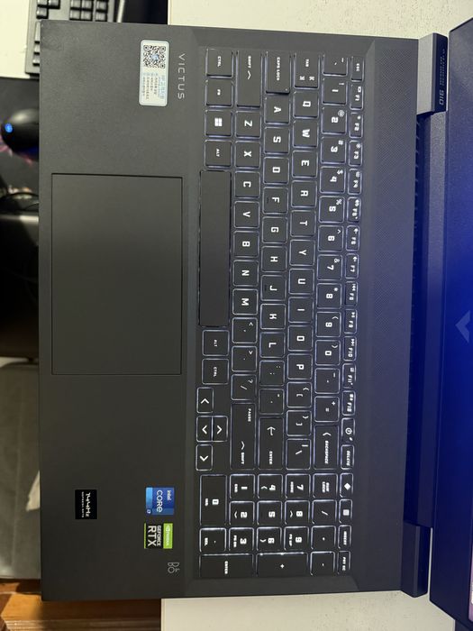 Hp victus 16inch 144Hz/i7/16/512/RTX6Gb