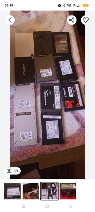 HDD ssd Kingston prețul este la pereche.
