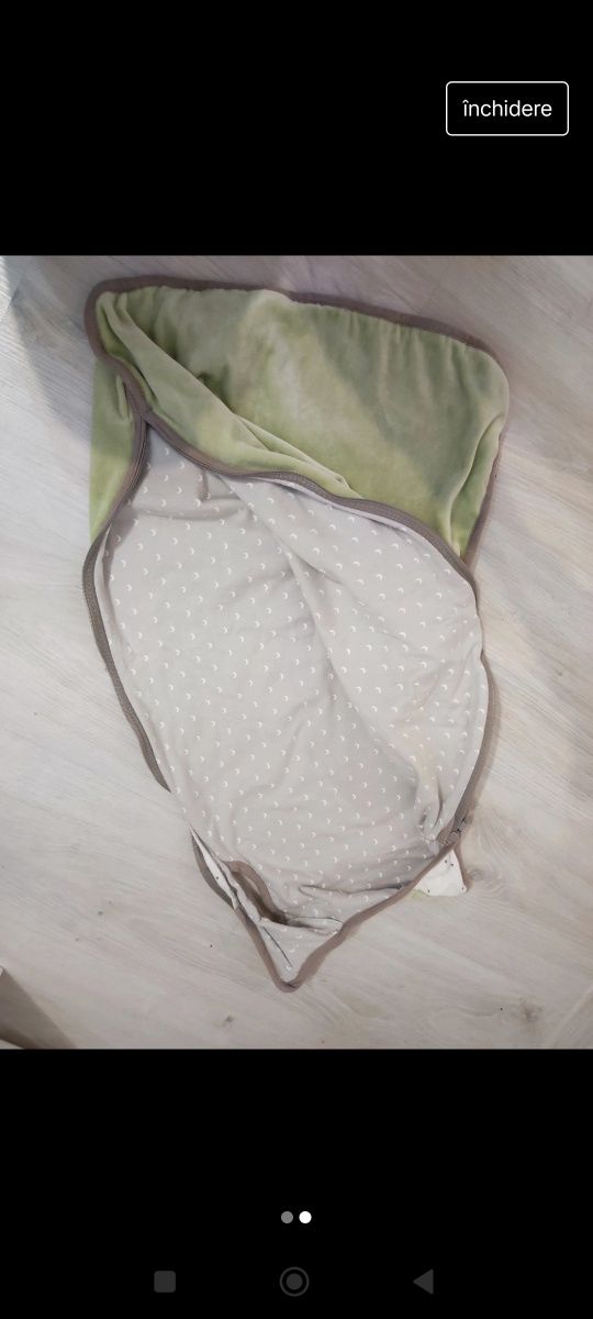 Sac de dormit Ikea bebeluș 0-6 luni