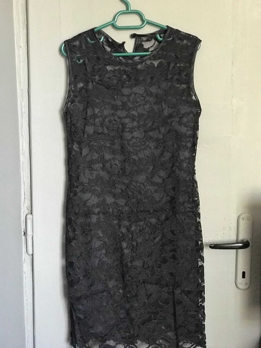 Rochie neagra din dantela