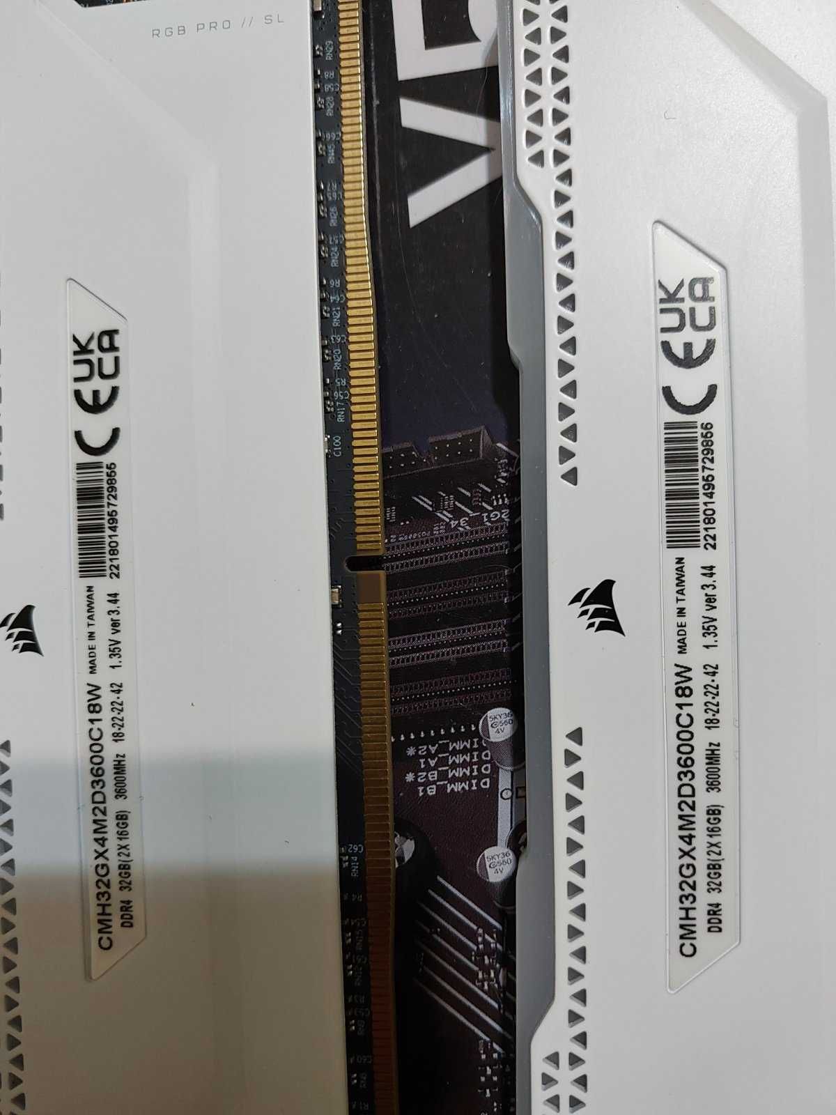 32GB DDR4 Corsair Vengance PRO, Kingston, G.Skill, 3600Mhz, 3200Mhz