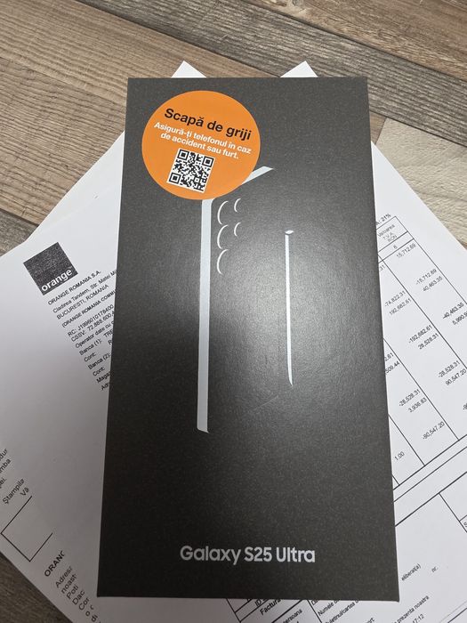 Samsung S25 Ultra 512G Sigilat Liber Factura Negru