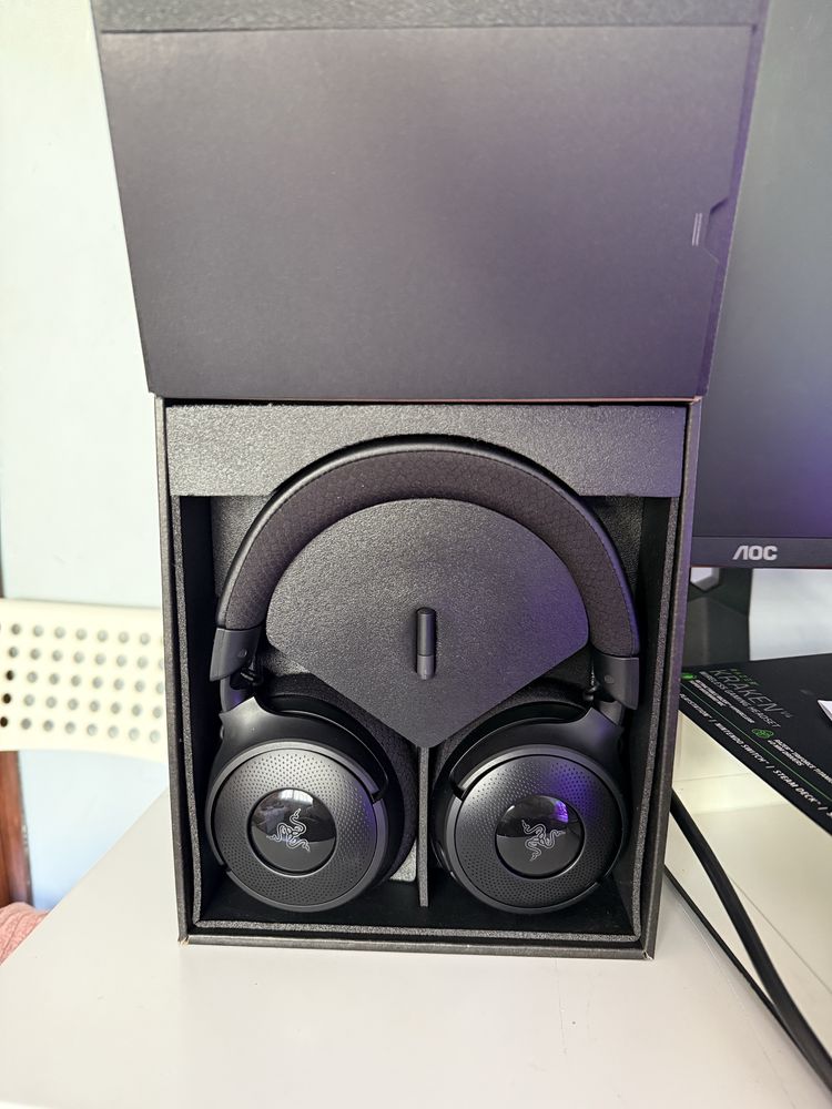 Гейминг слушалки Razer - Kraken V4, безжични  ГАРАНЦИЯ!!!
