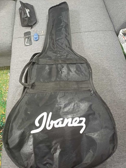 Chitară acustică Ibanez V50NJP-BKN + husă și accesorii