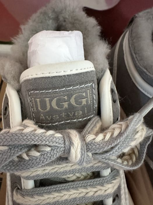 UGG кецове с платформа и велур