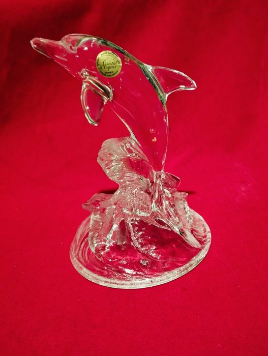 Franța - figurină delfin cristal