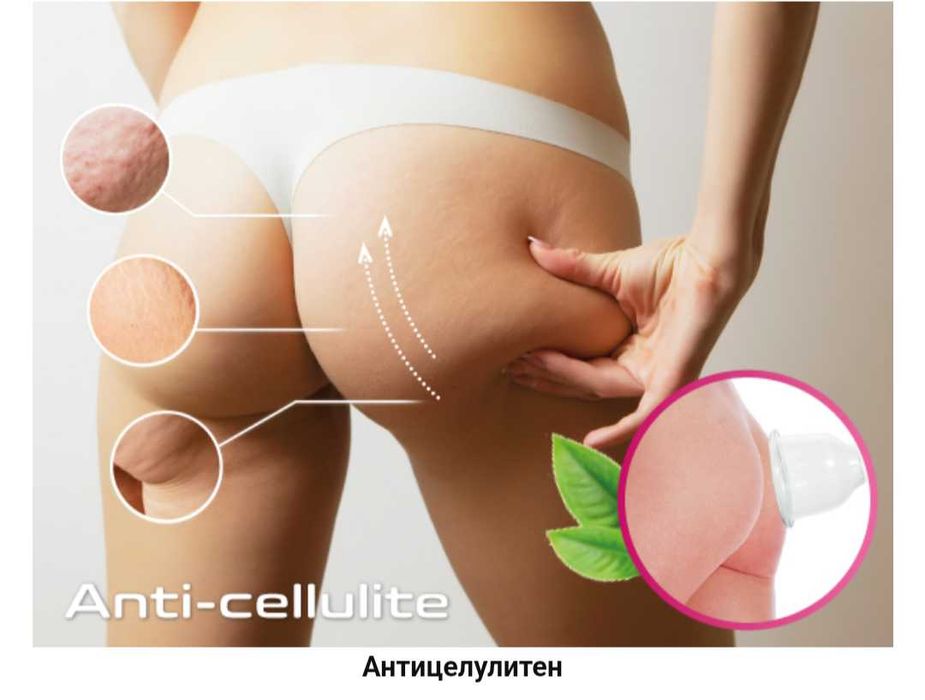 Prorelax вакуумен масажор SENSITIVE антицелулитен масаж с 3 вендузи