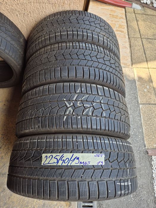 Vând cauciucuri 225/40/19 M+S set complet imp Germania