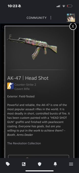 скин кс2 для калаш