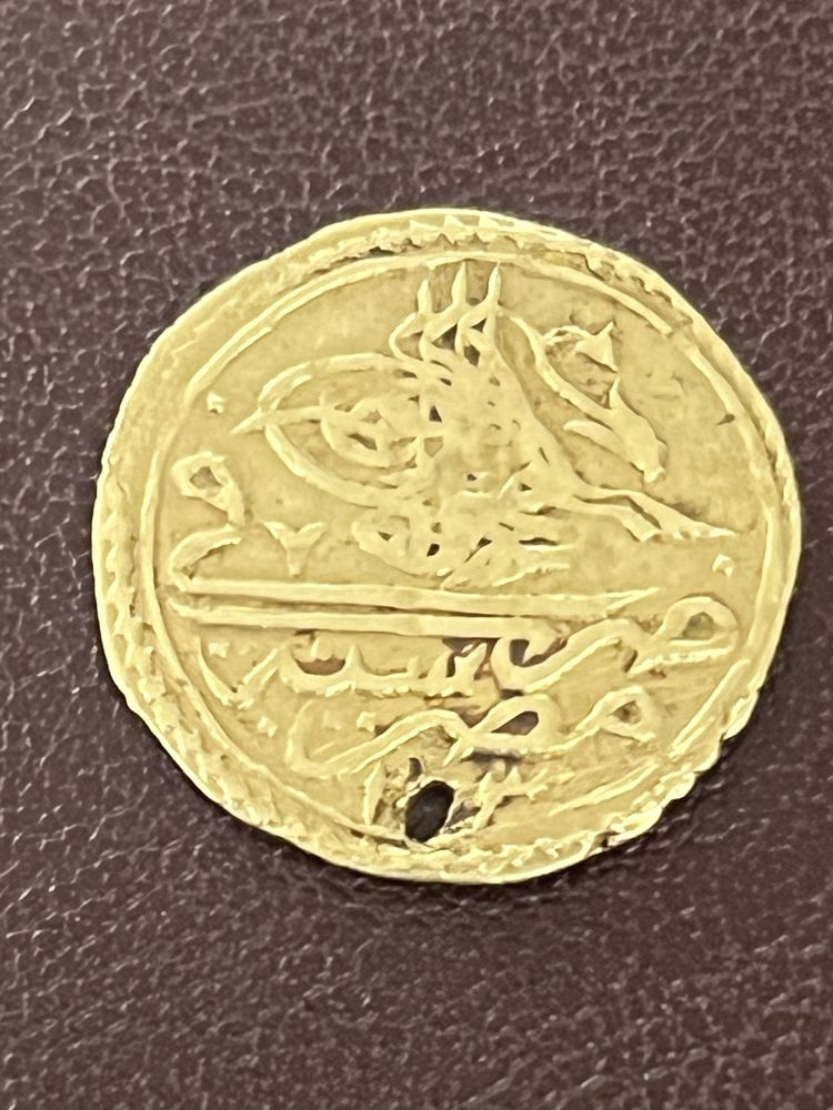 Златна османска монета