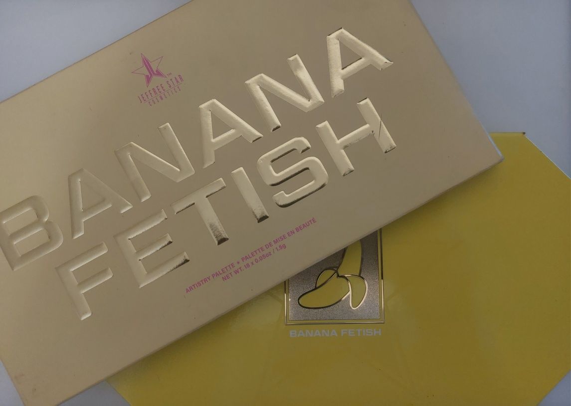 Намалена! Палитра Jeffree Star Banana Fetish Artistry Palette