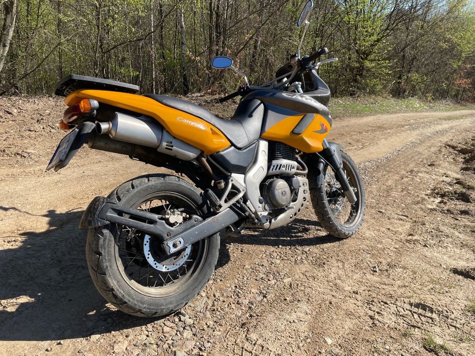 Cagiva Canyon 500. Anul 2001