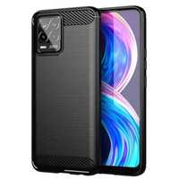 Realme 8 / 8 Pro / 8 5G - Удароустойчив Гръб Кейс CARBON