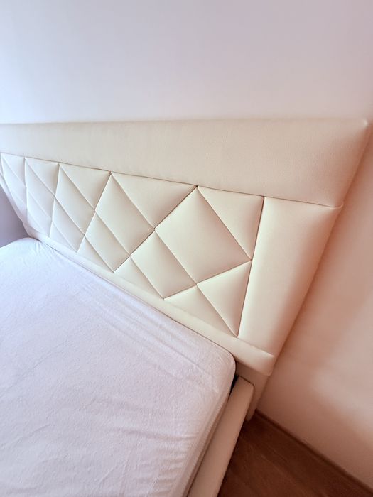 Продам Белая кровать 160*200 двухспалка в новом состоянии
