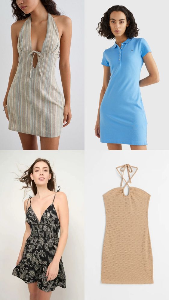 Дамски рокли на цени от 5лв. Asos,Zara,Missguided,Desigual