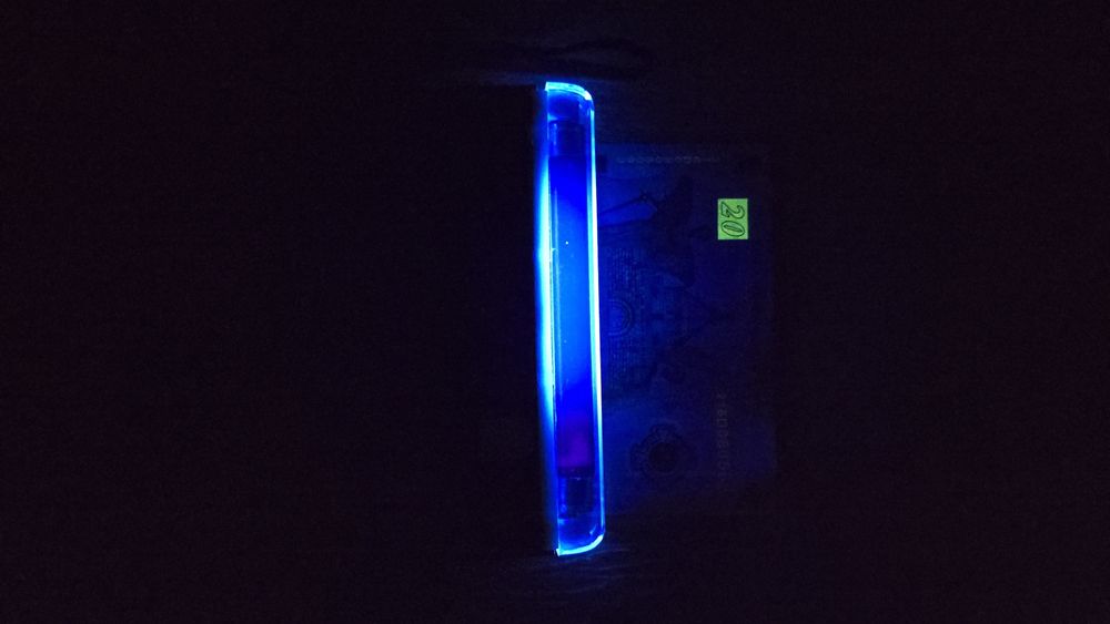 Lanterna și lampa cu lumina UV portabila pentru verificat bani cu func