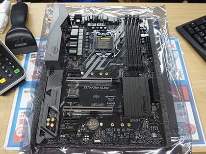 Asrock Z370 Killer SLI !!!
Топовая мать под 8 9
Поколение
Процессор Co