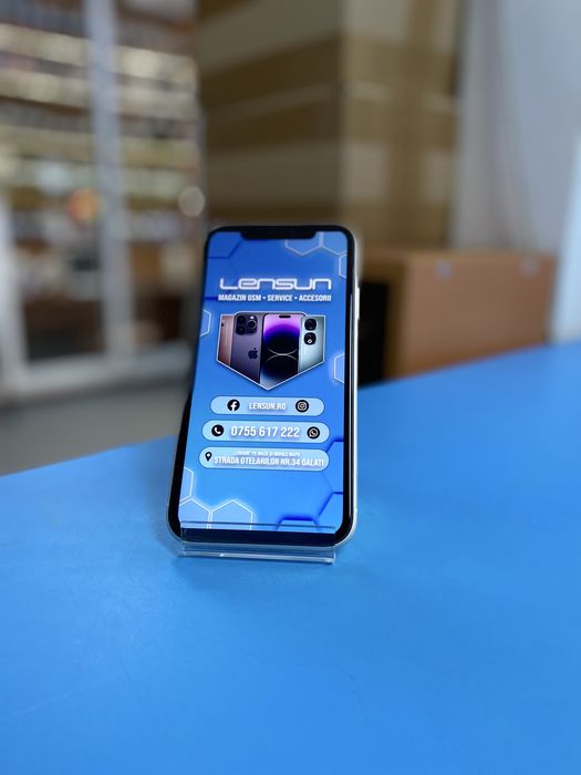 Apple iPhone 11 Alb 128GB, Garantie 12 luni | Lensun
