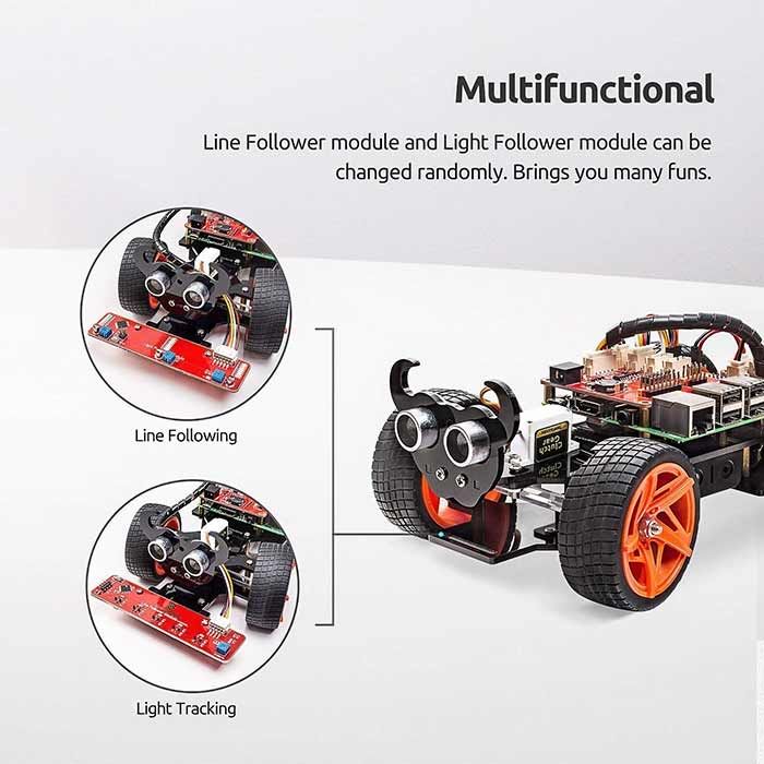 Raspberry Pi Smart Car Kit - Picar-S