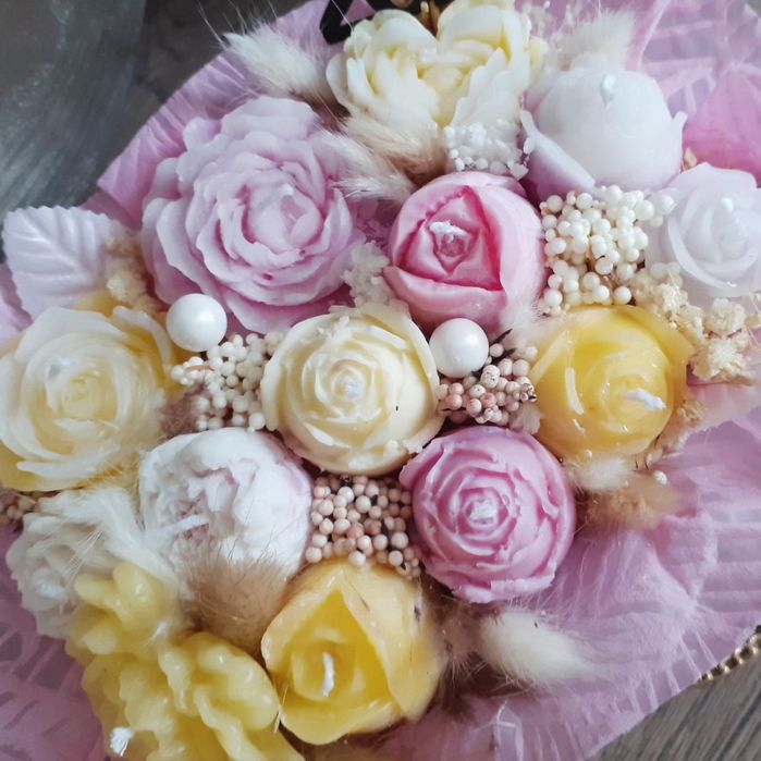 Вечен букет от ароматни свещи