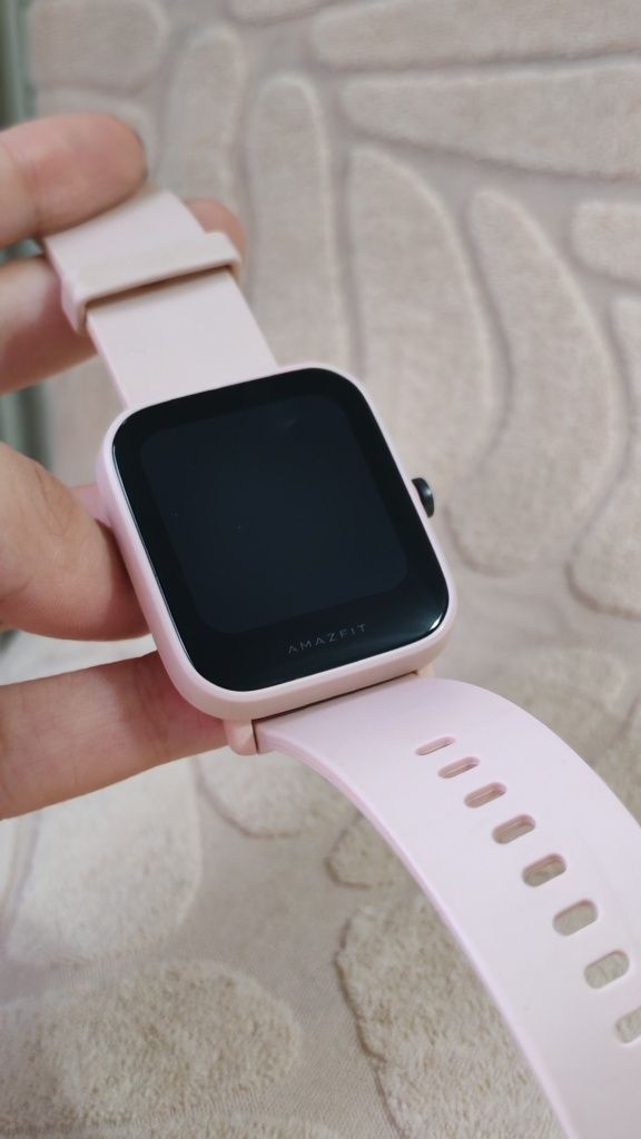 Часы Amazfit Bip U PRO розовые