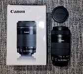 Obiectiv Canon 55-250mm, nou la cutie