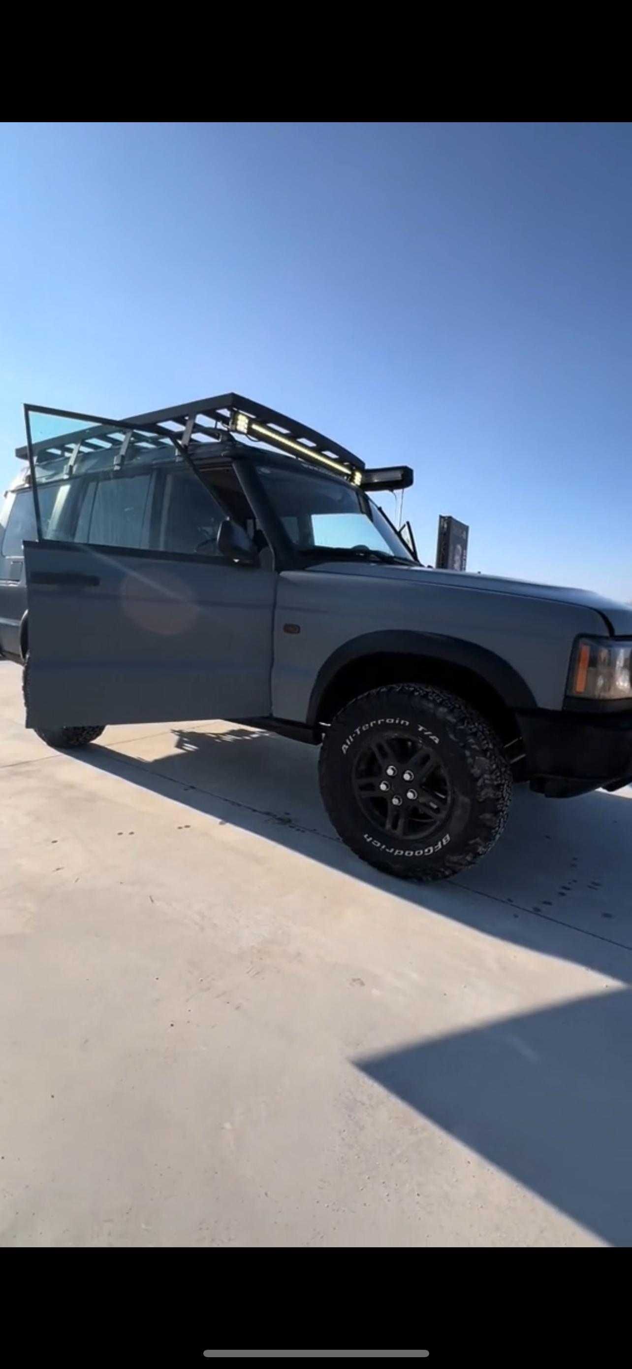 Land Rover Discovery 2 2004 facelift modificat de overlanding,camping
