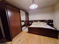 Set dormitor complet cu saltele si somiere (pat dulap comoda)