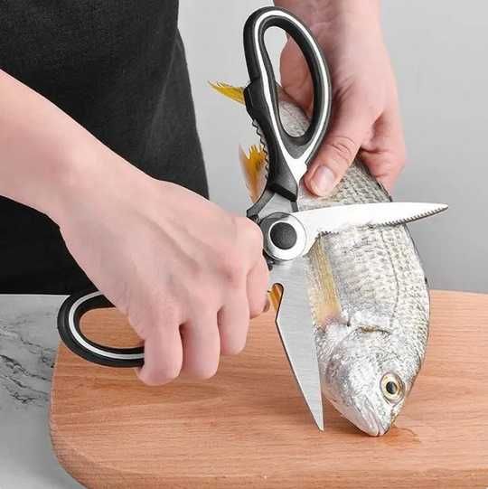 Кухненска ножица за месо пиле риба билки готварска многофункционална