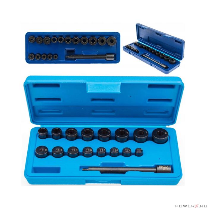 Trusa centrare disc ambreiaj, 17 piese, Asta