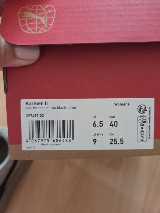 Puma Flatform piele intoarsa bej crem nr 40