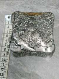 Superba cutie argintata antica
