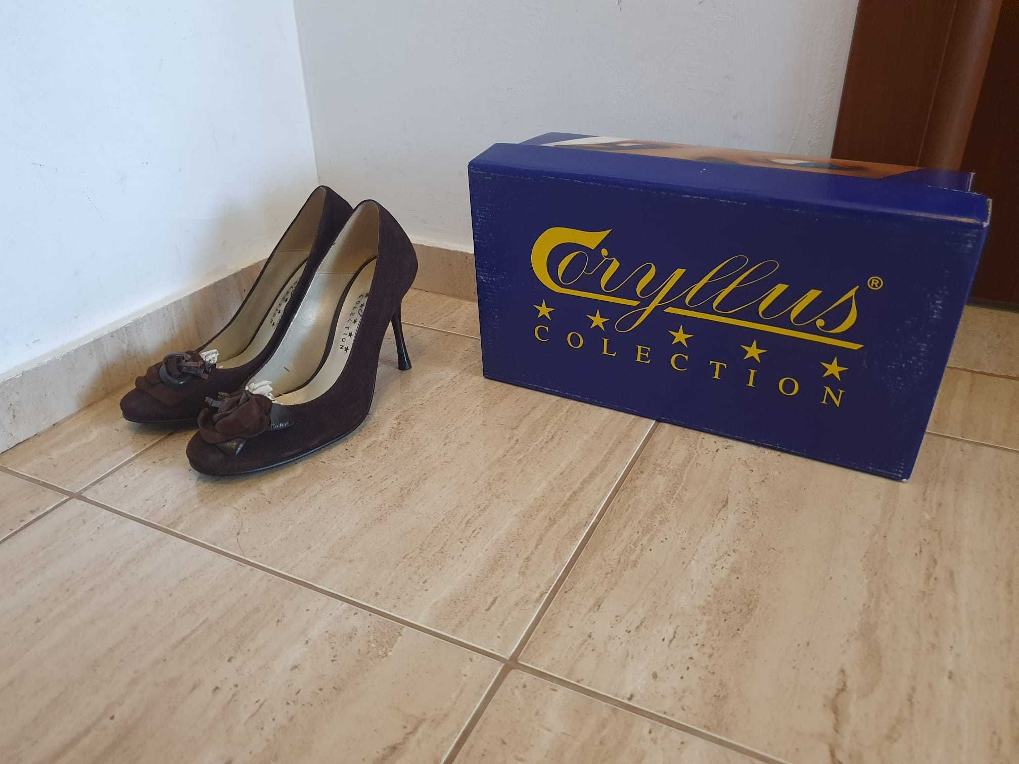 Pantofi dama Coryllus Guban marimea 36 piele eveniment