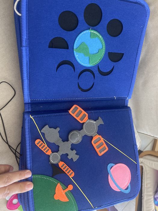 Монтесори, тиха книга, My space book/