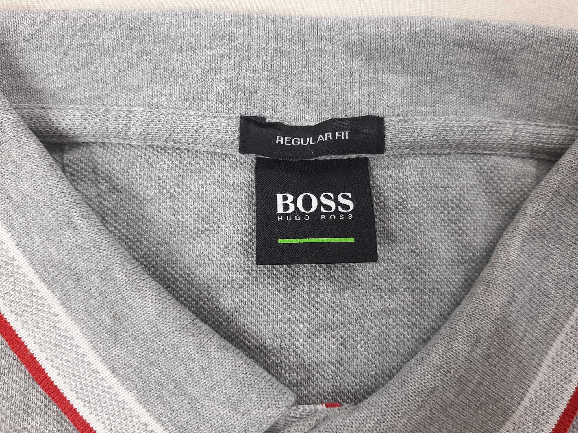 Hugo Boss Paddy - Оригинална мъжка тениска с яка размер 2XL