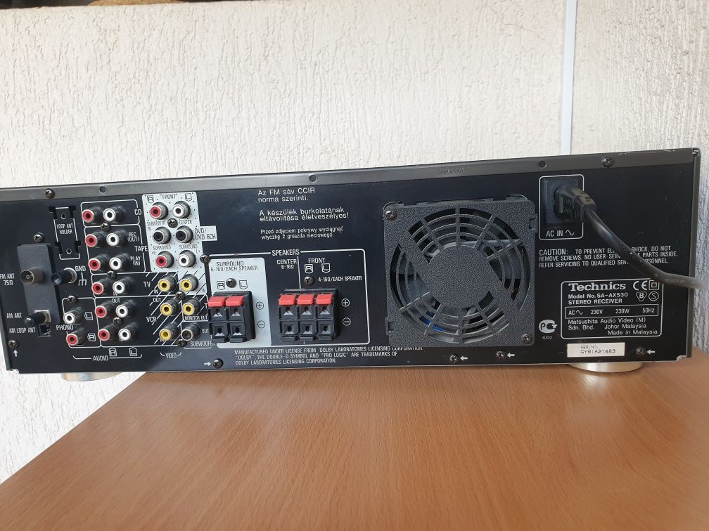 Av receiver Technics SA-AX530