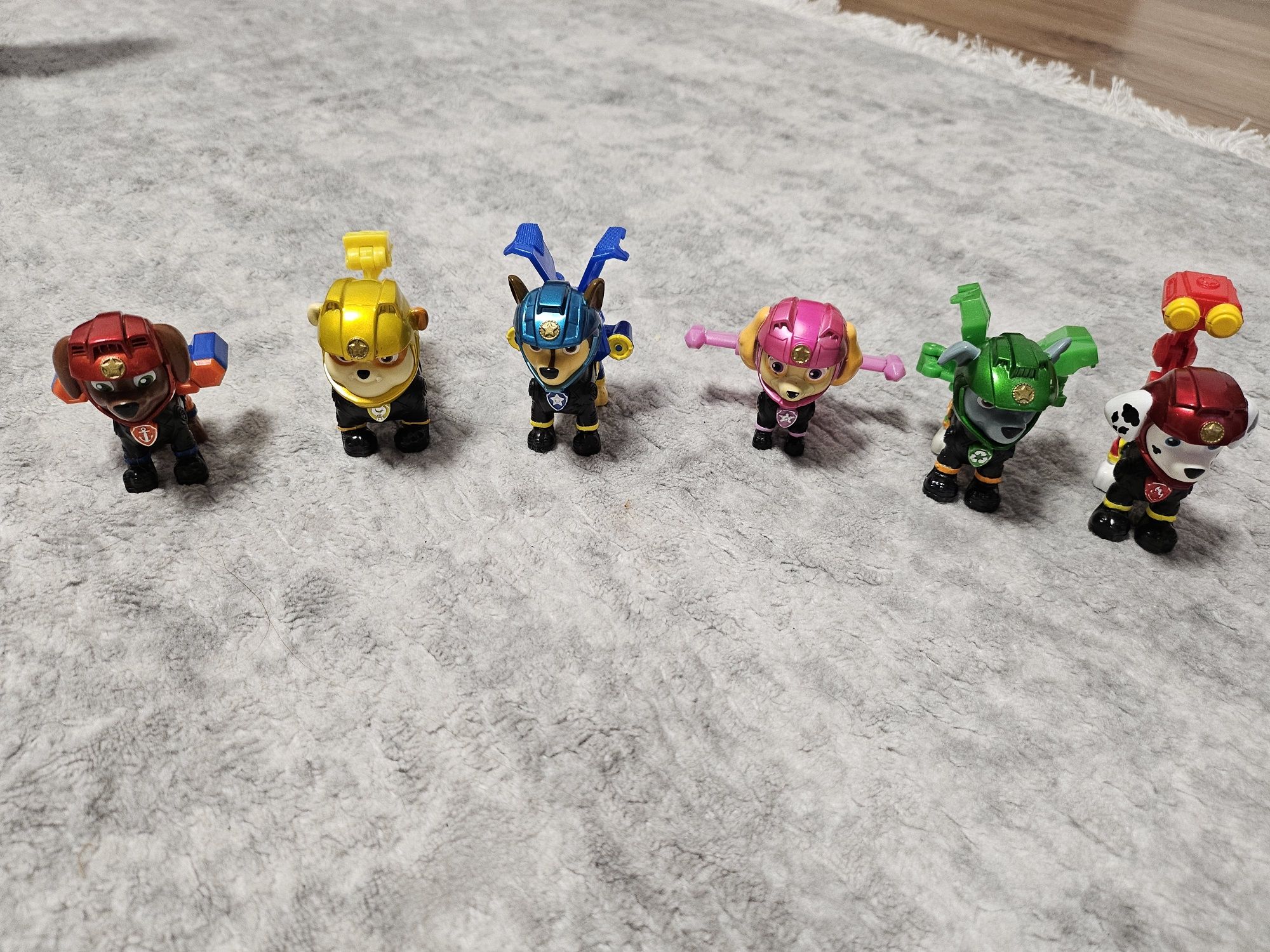 Set 6 figurine Paw Patrol echipa speciala
