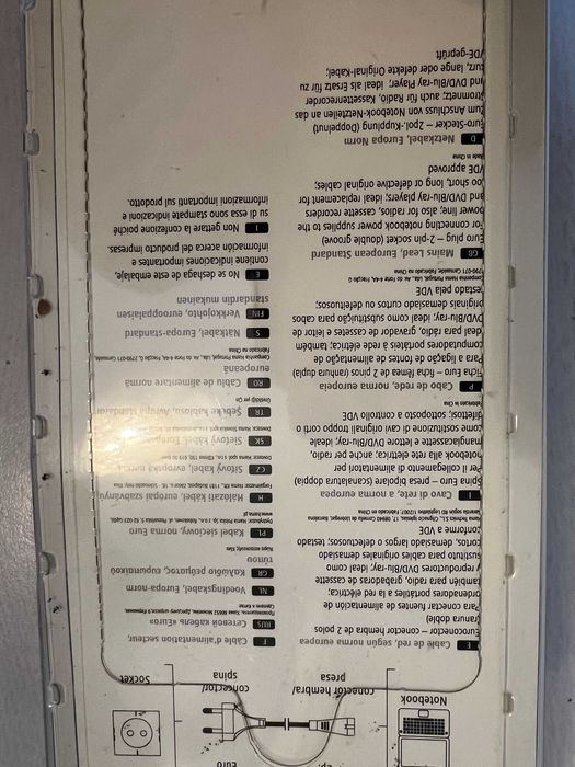 Cablu Hama 223276, priza cu 2 pini - mufa EURO, AC C7, 1.5m, Negru