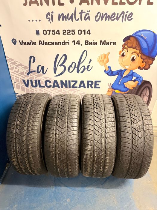 Anvelope 235 55 19 Pirelli M+S Iarna, in stare foarte buna!