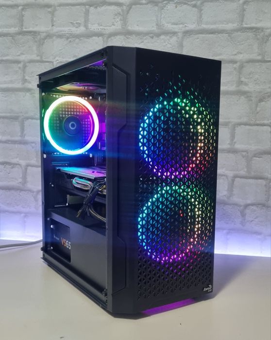 Unitate PC Gaming: Ryzen 5 3600/16GB RAM/RX 580 8GB/256SSD/1TB HDD/rgb