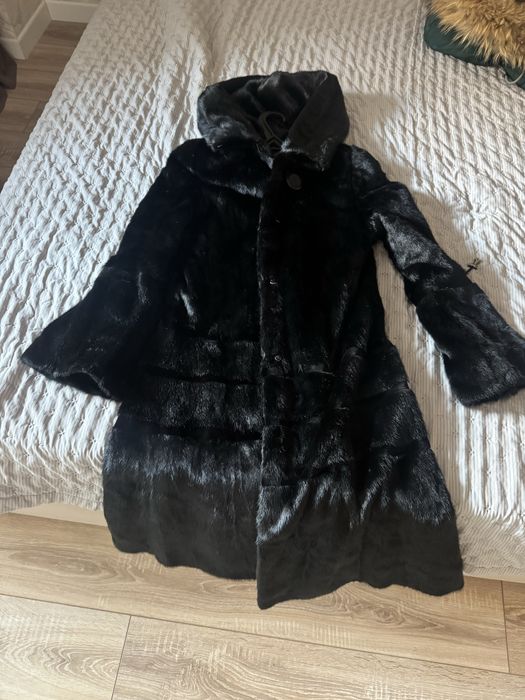 Норковая шуба в хорошем состоянии